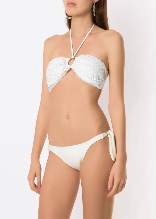 Amir Slama Bandeau bikini Wit