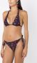 Amir Slama Bikini met all-over print Zwart - Thumbnail 3
