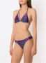 Amir Slama Bikini met graffiti-print Paars - Thumbnail 3