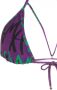 Amir Slama Bikini met graffiti-print Paars - Thumbnail 5