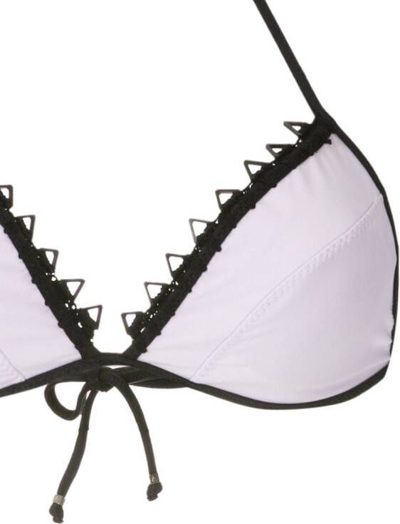 Amir Slama Bikini met kant Wit