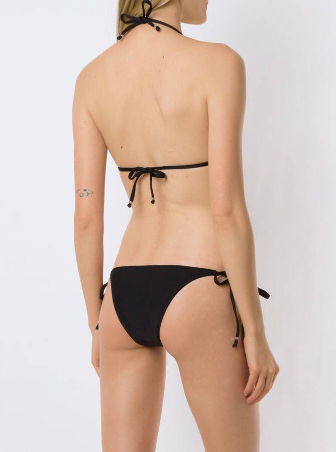 Amir Slama Bikini met kralen Zwart