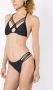 Amir Slama Bikini met kruisbandjes Zwart - Thumbnail 3