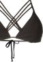 Amir Slama Bikini met kruisbandjes Zwart - Thumbnail 5