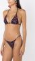 Amir Slama Bikini met logoprint Zwart - Thumbnail 3