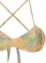 Amir Slama Bikini met palmblad print Oranje - Thumbnail 5