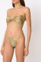 Amir Slama Bikini met palmbladprint Oranje - Thumbnail 3