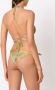 Amir Slama Bikini met palmbladprint Oranje - Thumbnail 4