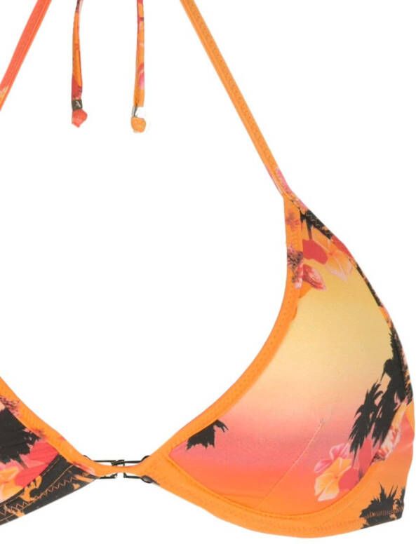 Amir Slama Bikini met print Oranje