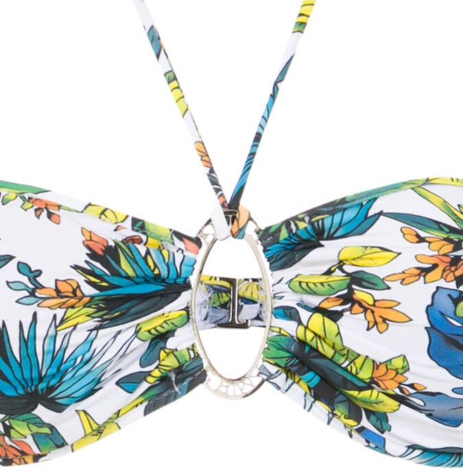 Amir Slama Bikini met print Wit