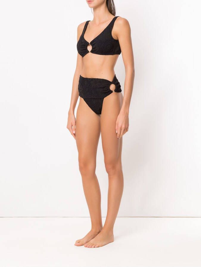 Amir Slama Bikini met uitgesneden details Zwart