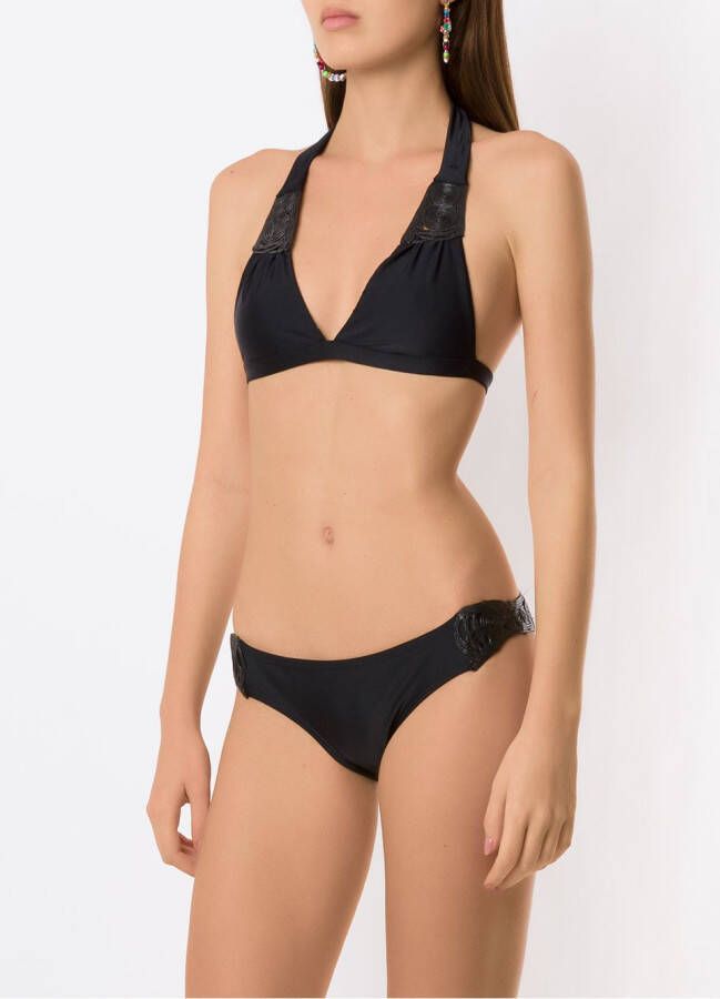 Amir Slama Bikini met vlakken Zwart
