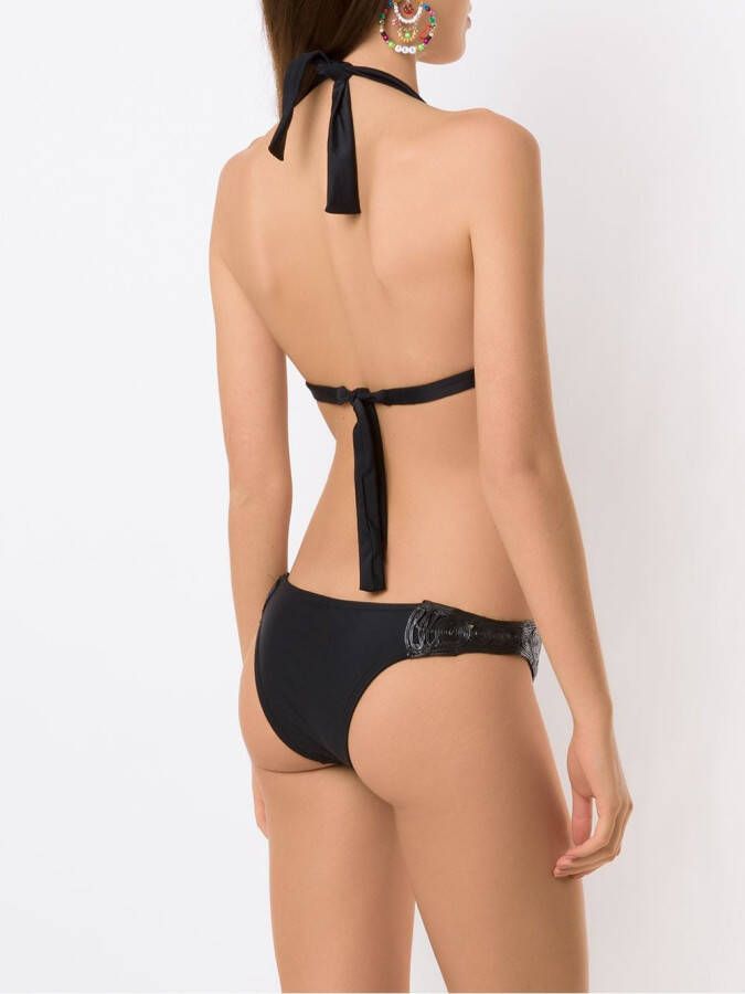 Amir Slama Bikini met vlakken Zwart