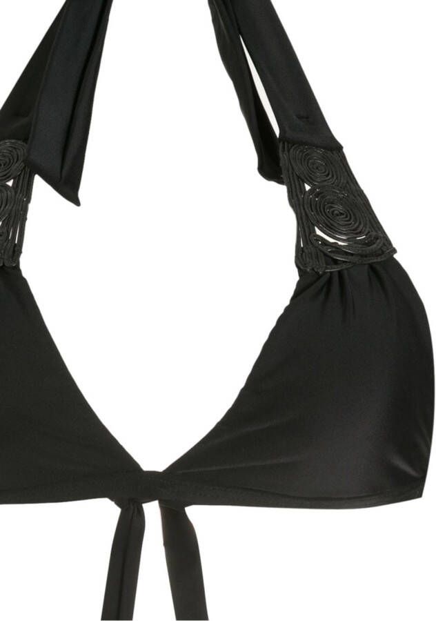 Amir Slama Bikini met vlakken Zwart