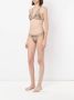 Amir Slama bikini-top met bedrukte triangeljes Bruin - Thumbnail 2