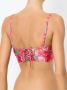 Amir Slama bikini-top met bloemenprint Roze - Thumbnail 3