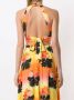 Amir Slama Blouse met halternek Veelkleurig - Thumbnail 4