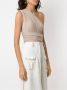 Amir Slama Bodysuit met ruches Beige - Thumbnail 3