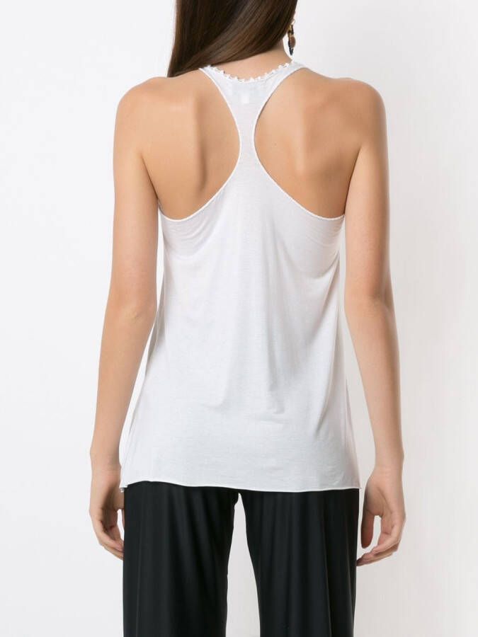 Amir Slama Drie tanktops met racerrug Veelkleurig
