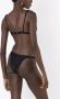 Amir Slama Bikini met bloemenapplicatie Zwart - Thumbnail 4