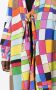 Amir Slama Maxi-jurk met geometrische print Veelkleurig - Thumbnail 5
