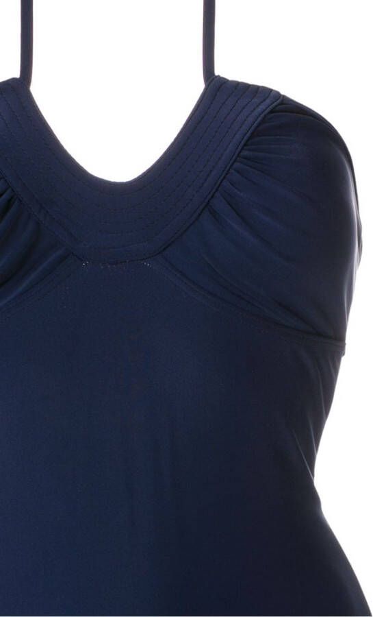 Amir Slama Gesmockt badpak Blauw