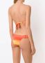 Amir Slama Gestreepte bikini Oranje - Thumbnail 4