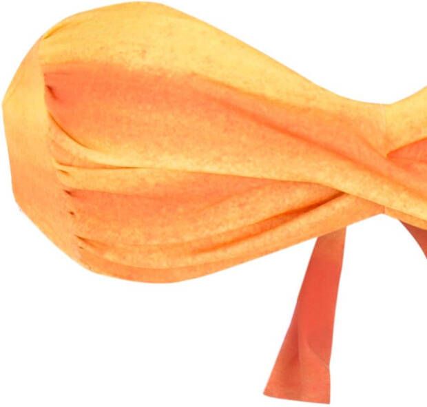 Amir Slama Gestreepte bikini Oranje