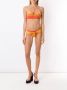Amir Slama Gestreepte bikini Oranje - Thumbnail 2