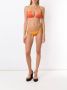 Amir Slama Gestreepte bikini Oranje - Thumbnail 2