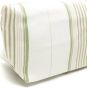 Amir Slama Gestreepte make-up tas Beige - Thumbnail 3
