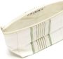 Amir Slama Gestreepte make-up tas Beige - Thumbnail 4