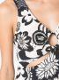 Amir Slama Mini-jurk met bloemenprint Wit - Thumbnail 5