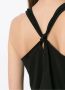Amir Slama Mini-jurk met geknoopte rug Zwart - Thumbnail 5