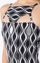 Amir Slama Mini-jurk met print Zwart - Thumbnail 5