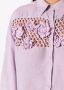 Amir Slama Oversized blouse Paars - Thumbnail 5