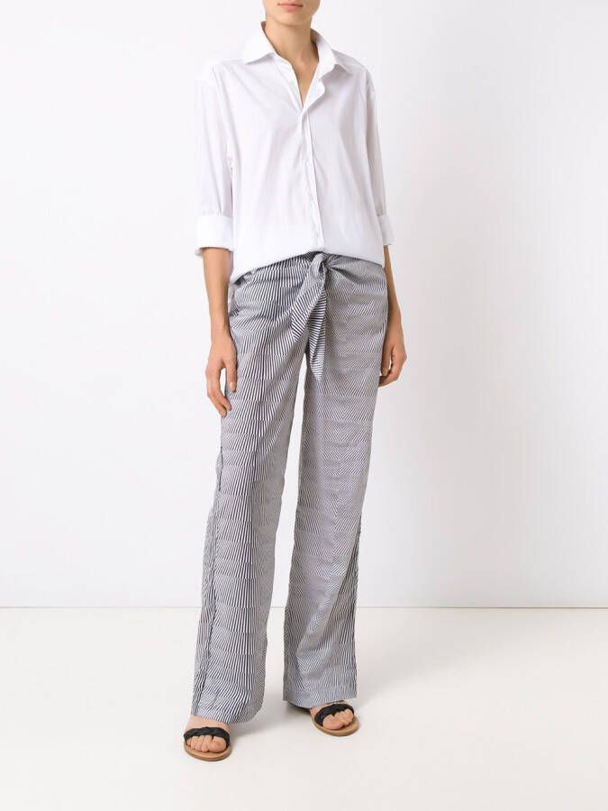 Amir Slama oversized shirt Wit