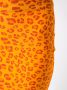 Amir Slama rok met luipaardprint Oranje - Thumbnail 5