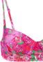 Amir Slama rose print bikini set Roze - Thumbnail 4