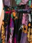 Amir Slama Semi-doorzichtige maxi-jurk Zwart - Thumbnail 5