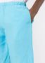 Amir Slama Shorts met elastische tailleband Blauw - Thumbnail 5