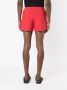 Amir Slama Shorts met elastische tailleband Rood - Thumbnail 4