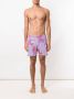 Amir Slama Shorts met print Paars - Thumbnail 2