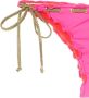 Amir Slama stiksels details bikini set Roze - Thumbnail 5