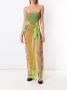 Amir Slama Strapless badpak Groen - Thumbnail 2