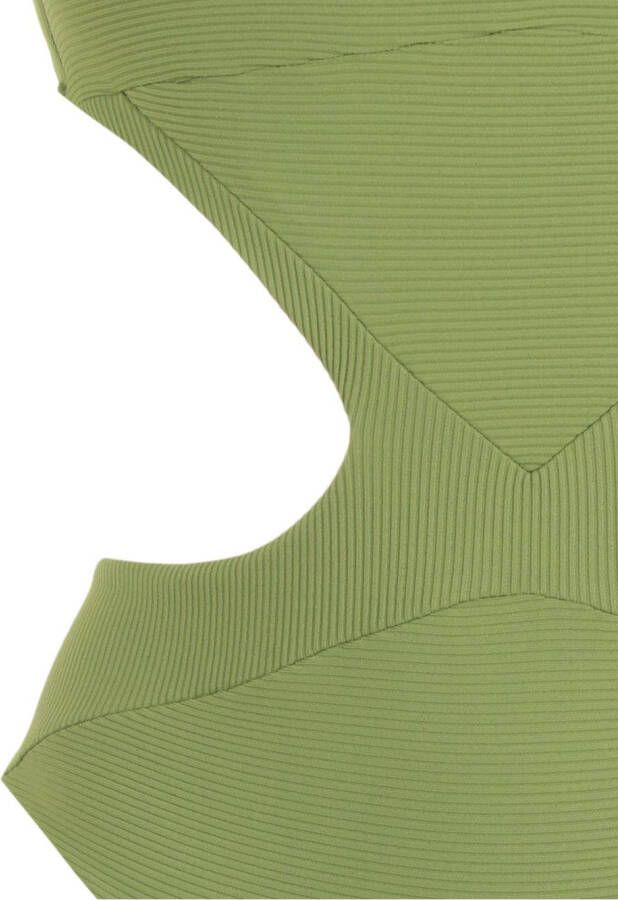 Amir Slama Strapless badpak Groen