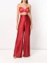 Amir Slama strapless cropped top Rood - Thumbnail 2