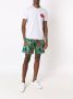 Amir Slama T-shirt met bloemenprint Wit - Thumbnail 2