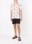 Amir Slama T-shirt met grafische print Wit - Thumbnail 2