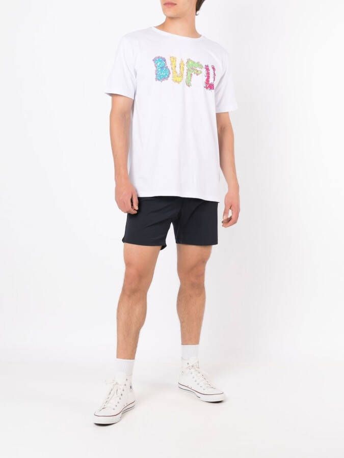 Amir Slama T-shirt met grafische print Wit